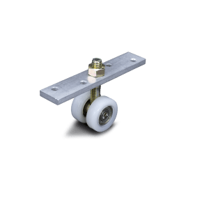 RODÍZIO DUPLO LISO EM NYLON