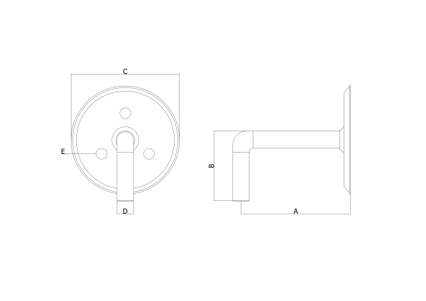 SUPORTE DE FERRO PARA CORRIMÃO - Image 5